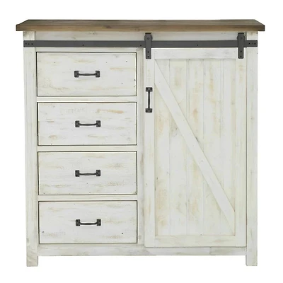 Provence 4 Drawer Chest With 1 Door
