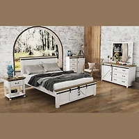 Provence 4 Drawer Chest With 1 Door