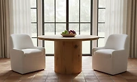 Hansen Dining Table Rustic Oak