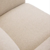 Rodeo Accent Chair with Premium Believe Fabric - Beige