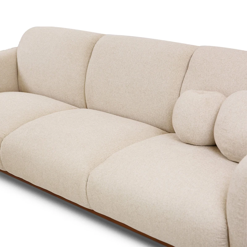 Rodeo Sofa with Premium Believe Fabric - Beige