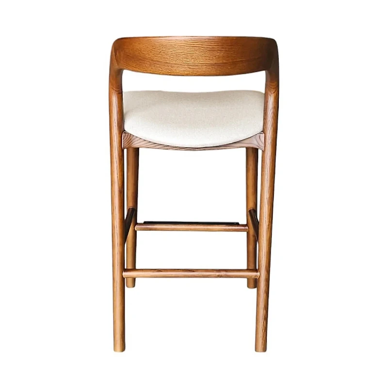 Rotondo Counter Stool - Walnut Frame
