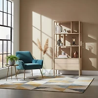 Runway Bookcase - Light Oak