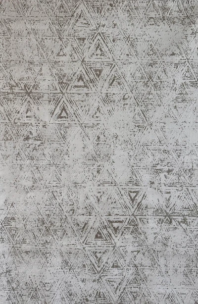 Siena White Elegant Floral Area Rug