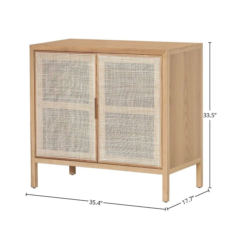 Rattan Small Sideboard - Natural