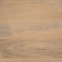 Takoda Light Brown Wood Tapered Drum Accent Table
