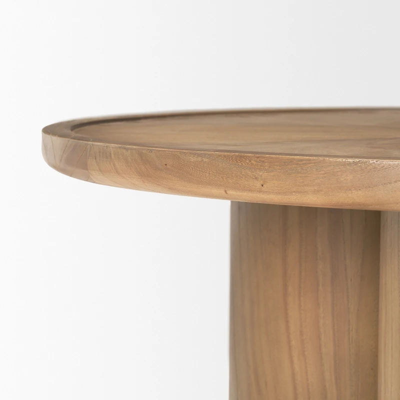 Tavi Medium Brown Round Coffee Table