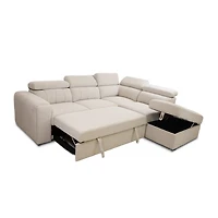 Nellike Sleeper Sectional - Fritillary