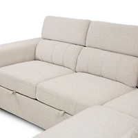 Nellike Sleeper Sectional - Fritillary