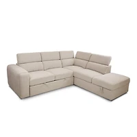 Nellike Sleeper Sectional - Fritillary