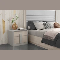 Velar Two Drawer Nightstand