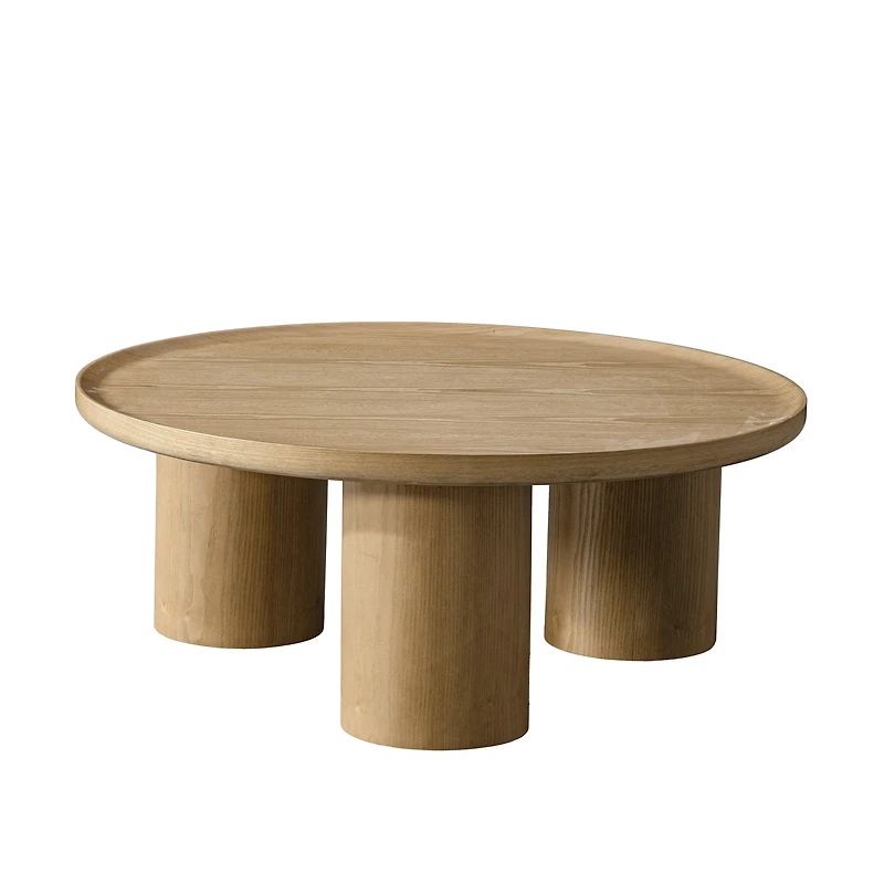 Viggo Round Coffee Table – Natural