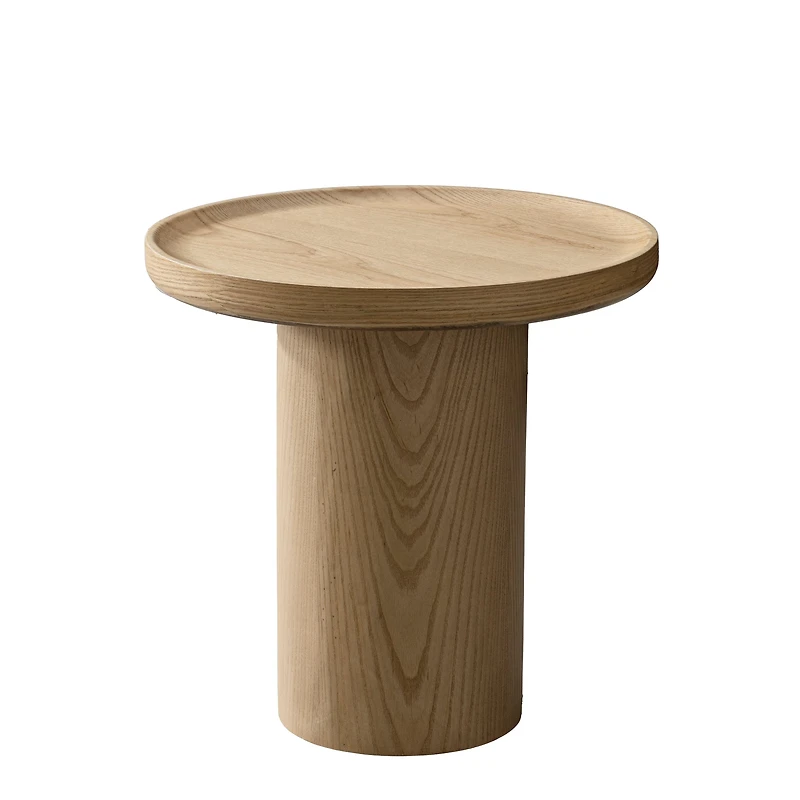 Viggo Round Side Table – Natural