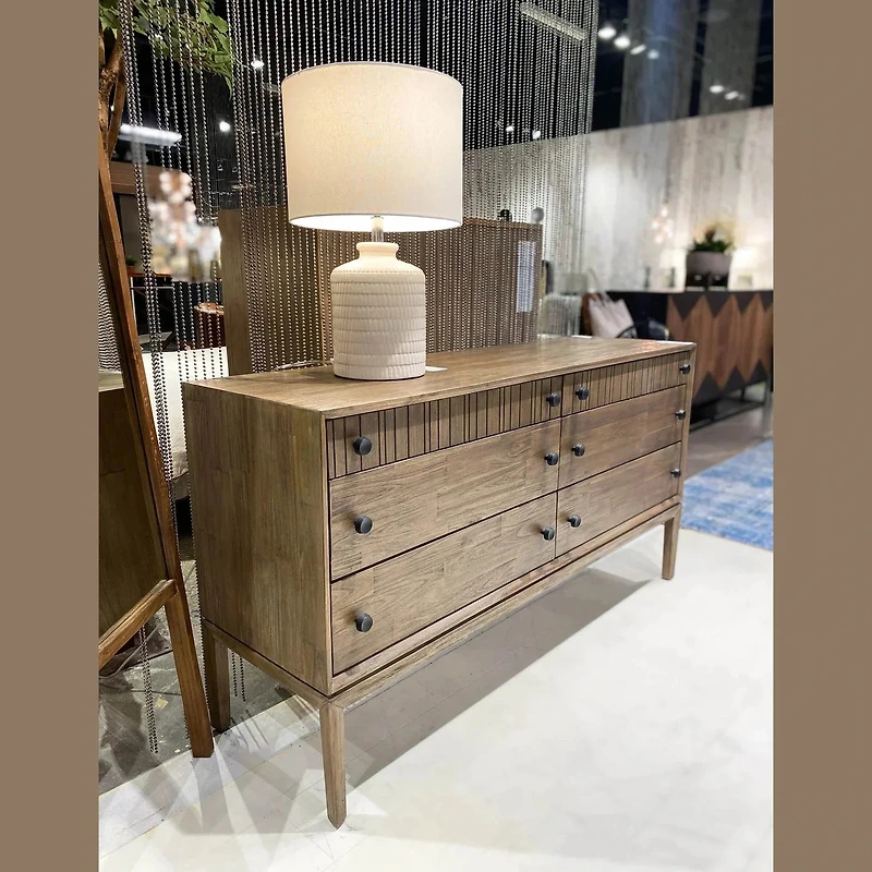 West 6 Drawer Dresser