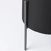 CLAYPOOLE (SET OF 3) BLACK PLANT STANDS