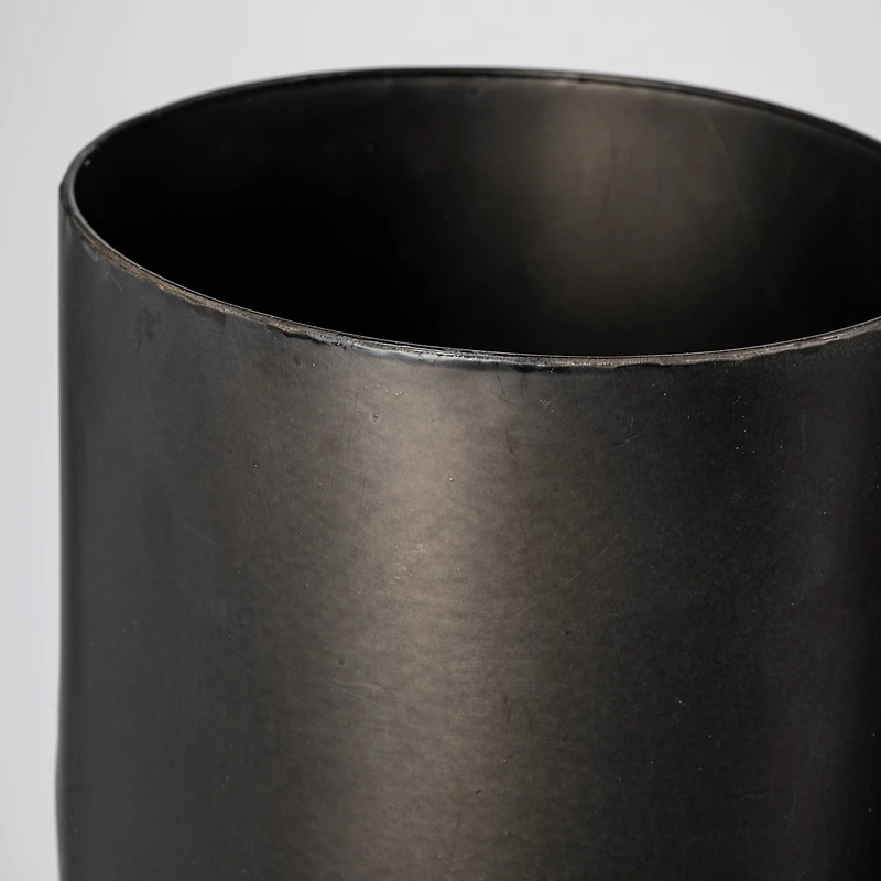 Jasper 10l X 10w X 31h Set Of Two Black Metal Plant Stands