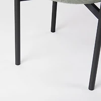 Mabel Set of Two 15.4 x 24.8 Green Top W/ Black Iron Base Plant Stands
