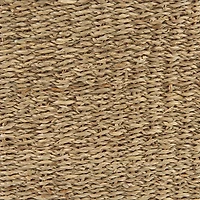 Copenhagen 15.7L x 15.7W x 15.7H (Set of 3) Medium Brown Square Twisted Seagrass Square Basket