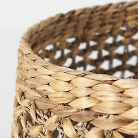 Dakota 15.0L x 15.0W x 11.8H (Set of 3) Medium Brown Seagrass Round Basket