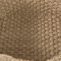 Emra 17.3L x 11.8W x 7.9H (Set of 3) Light Brown Seagrass Rectangular Basket W/ Handles
