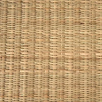 Nia 18.5L x 13.4W x 14.6H Set of 2 Light Brown Seagrass Rectangular Basket with Handles