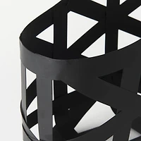 Tyrell (Set of 2) 23L x 11W; 18L x 8W Black Iron Metal Baskets