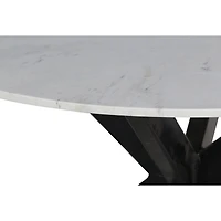 Spider Leg Marble Top Dining Table