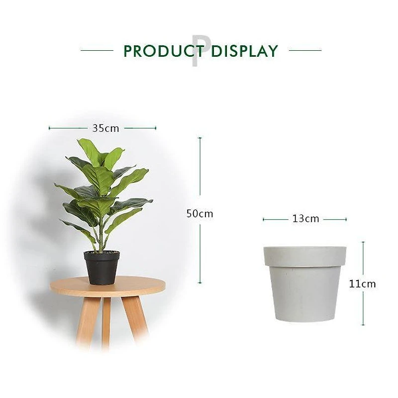 Fiddle Leaf Fig Faux Plant 50cm/ 19.7"