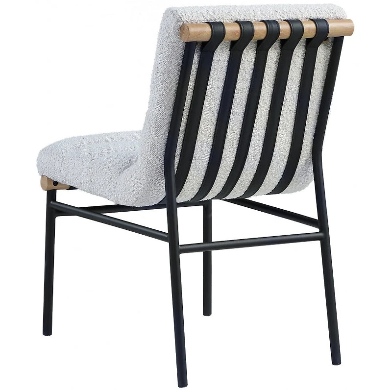 Maru Boucle' Fabric Dining Chair