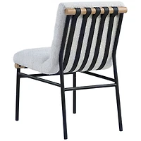 Maru Boucle' Fabric Dining Chair