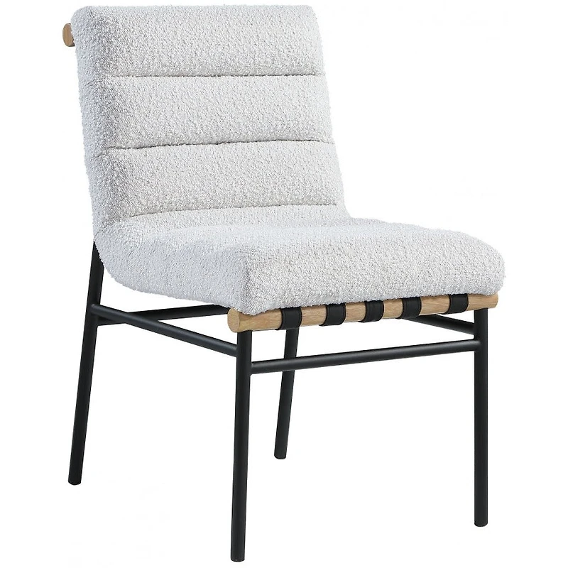 Maru Boucle' Fabric Dining Chair