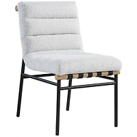 Maru Boucle' Fabric Dining Chair