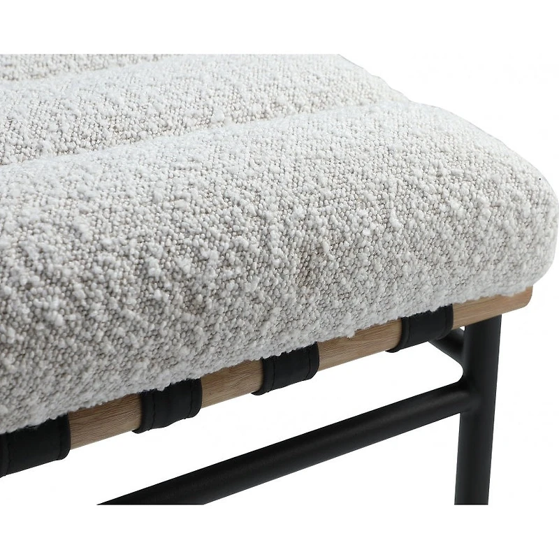 Maru Boucle' Fabric Dining Chair
