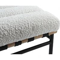Maru Boucle' Fabric Dining Chair