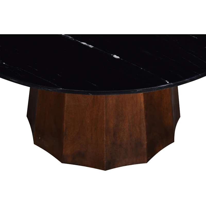Myra Round Marble Coffee Table