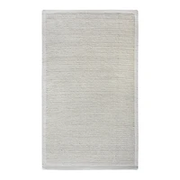 Buvana Handwoven Woolen Rug - Ivory