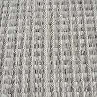 Caddie Handwoven Woolen Rug - Ivory/grey
