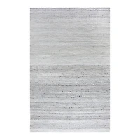 Chisos Handwoven Carpets Of Manmade Fibres - Grey/ivory