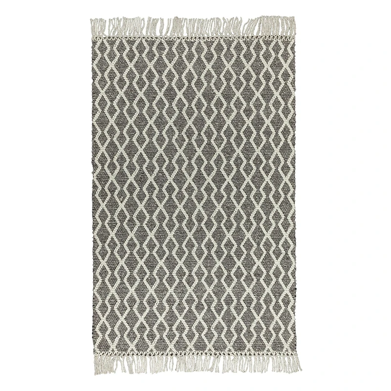 Fintona Hand Woven Rug Cream/Mocha