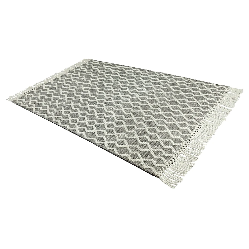 Fintona Hand Woven Rug Cream/Mocha