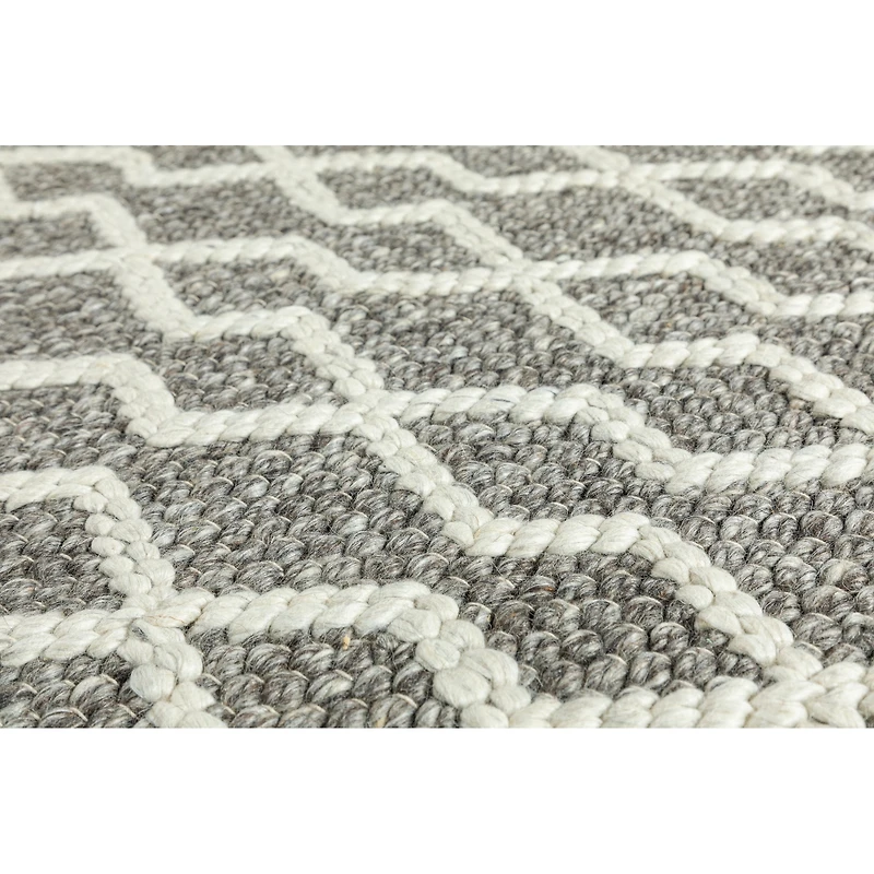 Fintona Hand Woven Rug Cream/Mocha