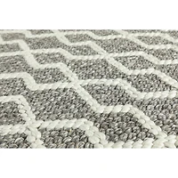 Fintona Hand Woven Rug Cream/Mocha