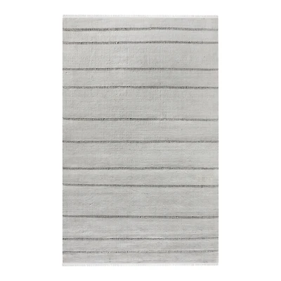 Hallshire Handwoven Rug Of Manmade Fibres - Beige