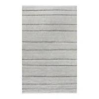Hallshire Handwoven Rug Of Manmade Fibres - Beige