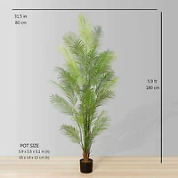 Areca Palm Faux Plant 180cm/ 70.9"