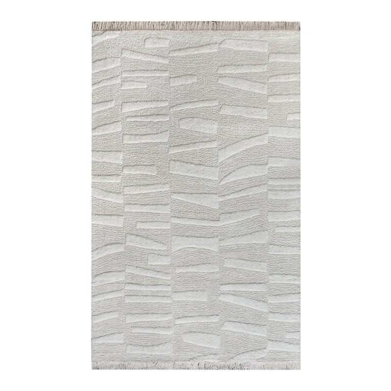 Melshire-ii Handtufted Woolen Rug - Ivory