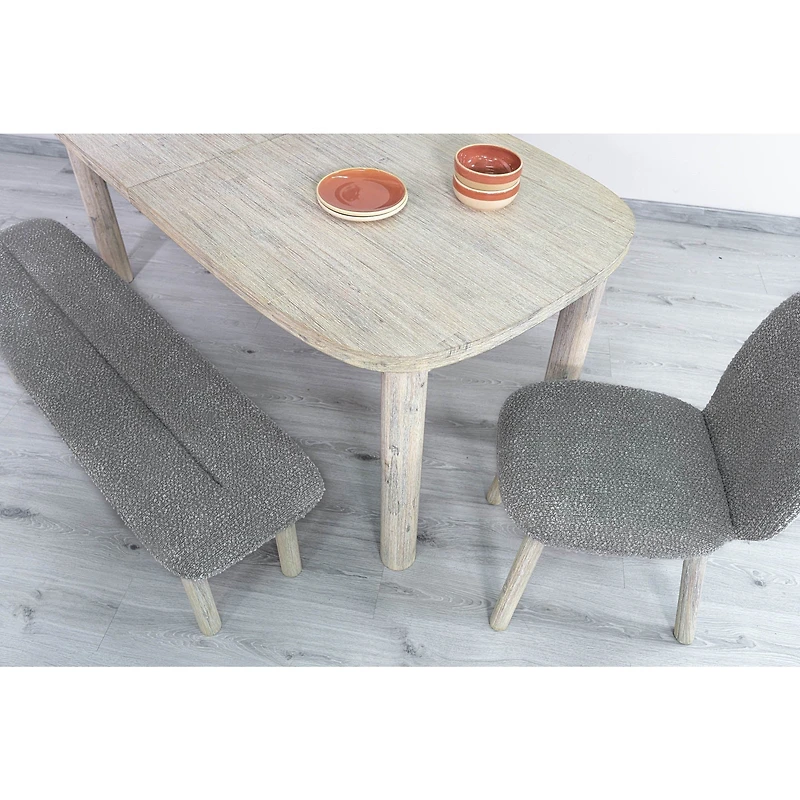 Oasis Dining Chair - Pearl Grey
