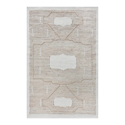 Ornans Handwoven Rug Floor Coverings - Natural/ivory