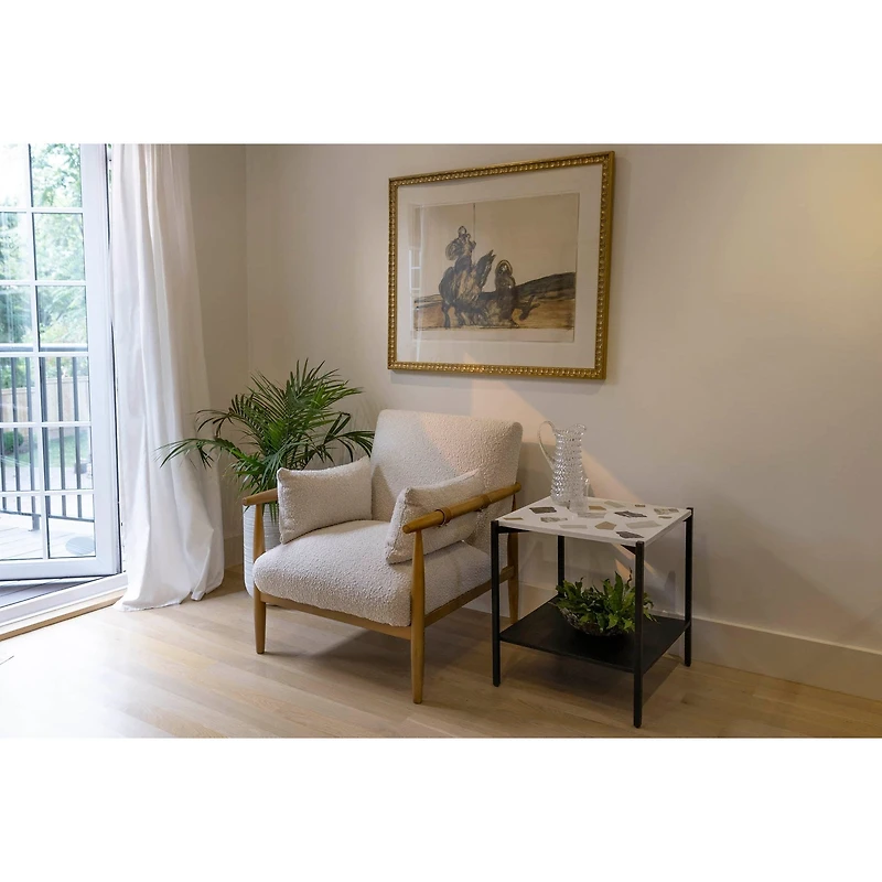 Clarita Club Chair - Cloud Boucle