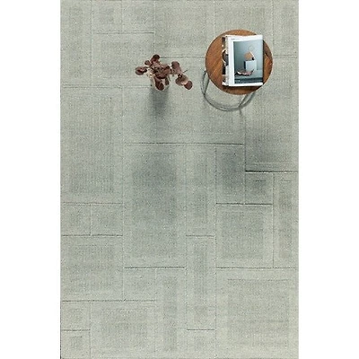 Avera Hand Woven Rug Steel